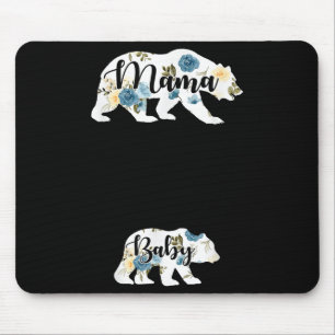 Mama Bear Baby Bear Pregnancy Pregnant Mom Mothers Mouse Pad