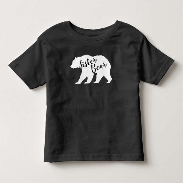 Mama Bear Baby Shower Woodland Lodge Toddler T-Shirt (Front)