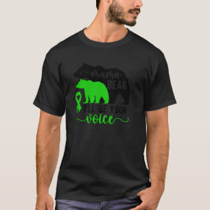 Mama Bear Cerebral Palsy Mum Of A Cerebral Palsy W T-Shirt