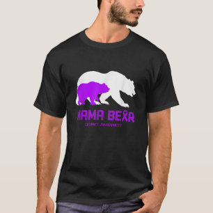 Mama Bear Crohn s Awareness For Women Men T-Shirt
