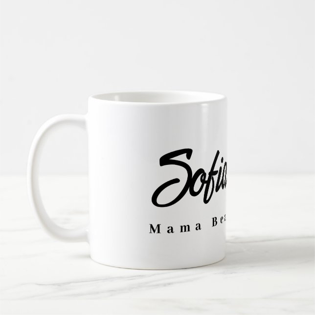 Mama Bear Custom Coffee Mug (Left)