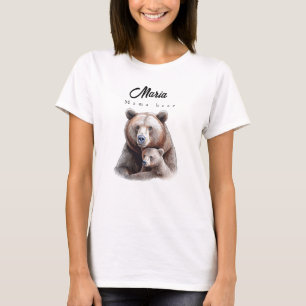 Mama Bear Custom Women's T-Shirt