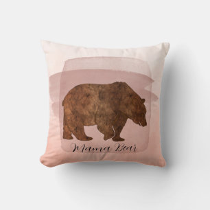 Mama Bear Dusty Blush  Cushion