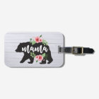 Mama Bear Elegant Rustic Floral Flowers Mum