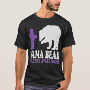 Mama Bear Epilepsy Awareness Supporters Epilepsy A T-Shirt