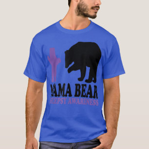 Mama Bear Epilepsy Awareness & Supporters Epilepsy T-Shirt