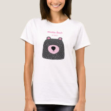 Mama Bear est Custom T-shirt New Mom Gift