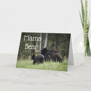Mama Bear Happy Mother's Day Card