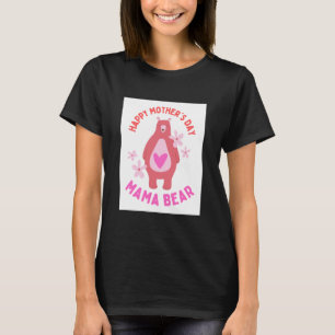 Mama Bear Hugging Cub Mothers Day T-Shirt