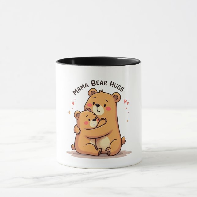 Mama Bear Hugs Mug (Center)