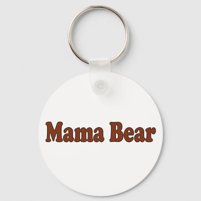 Mama Bear Key Ring (Front)