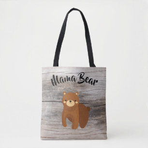 Mama Bear - Large Family Mum Gift Tote Bag