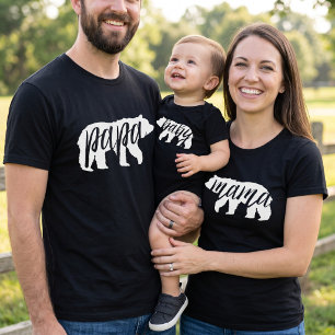 Mama Bear Matching Family T-Shirt
