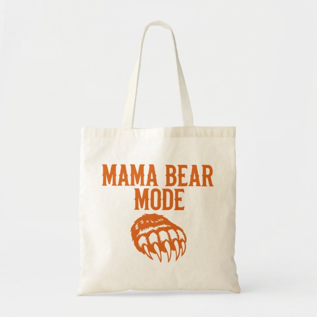 MAMA BEAR MODE TOTE BAG (Front)