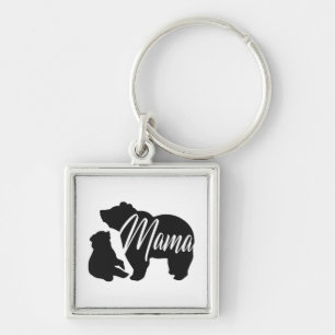 Mama Bear, Mother's Day, Mum Love, Mum Life Key Ring