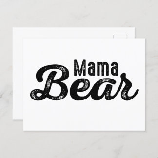 Mama Bear Postcard