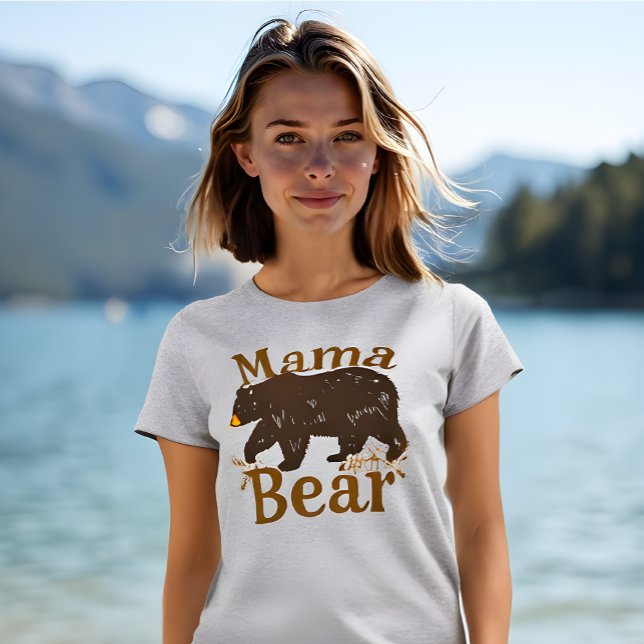 Mama Bear - Retro Style Mother's Day   T-Shirt (Creator Uploaded)