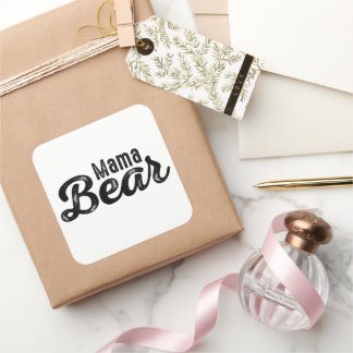 Mama Bear Square Sticker