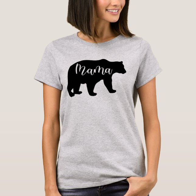 Mama Bear  T-Shirt (Front)