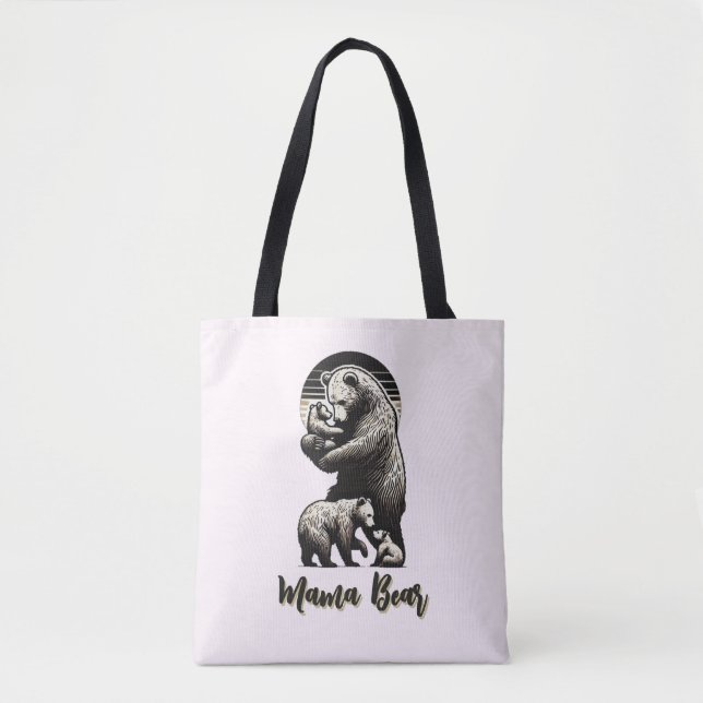 Mama Bear Tote Bag (Front)