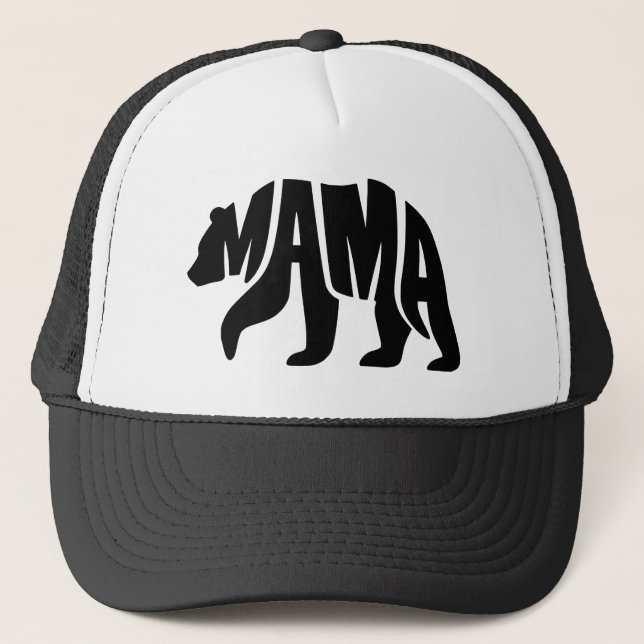 Mama Bear Trucker Hat (Front)