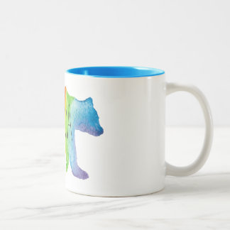 Mama Bear Watercolor Family Pride Mug