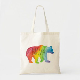Mama Bear Watercolor Family Pride Tote