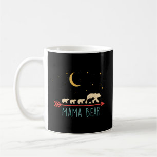 Mama Bear With 4 Cubs Coffee Mug