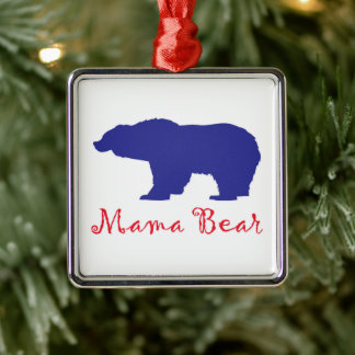 Mama Bears  Metal Ornament