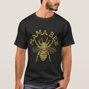 Mama Bee Cute Funny Beekeeper Mother's Day Bee Lov T-Shirt
