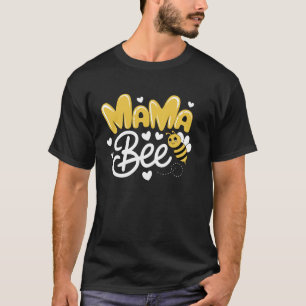 Mama Bee Family Matching Beekeeper Mum Mummy Bees T-Shirt