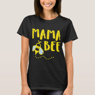 Mama Bee Family Matching Beekeeper Mum Mummy Women T-Shirt