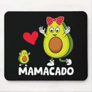 Mama Best Mum Avocado Mamacado Happy Mothers Day  Mouse Pad