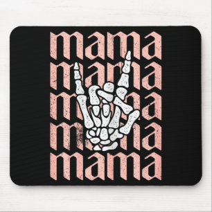Mama birthday, mama rock and roll gifts, happy mouse pad