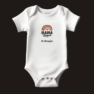Mama Blessed Baby Bodysuit