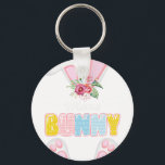 mama bunny (2), retro, vintage key ring<br><div class="desc">Durable and lightweight keychain featuring a vibrant,  high-quality print,  perfect for keys,  bags,  backpacks,  small gifts,  souvenirs,  and everyday accessories.</div>