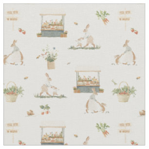 Mama bunny baby fresh market happy parenting fabric