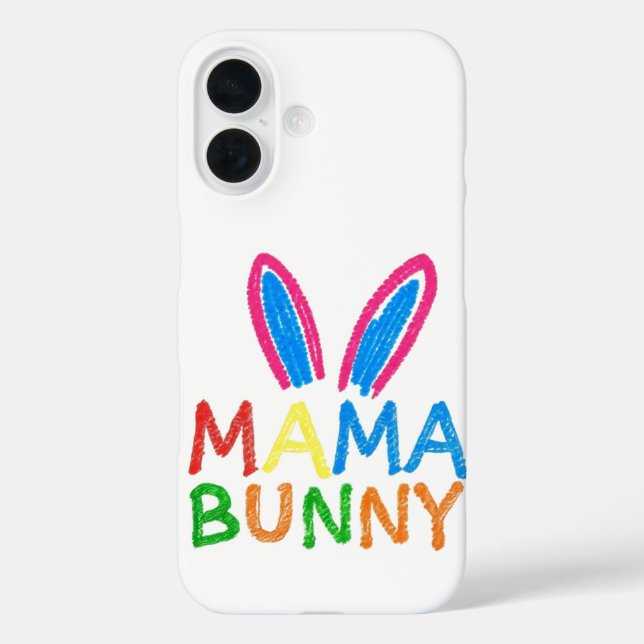 Mama Bunny Case-Mate iPhone Case (Back)