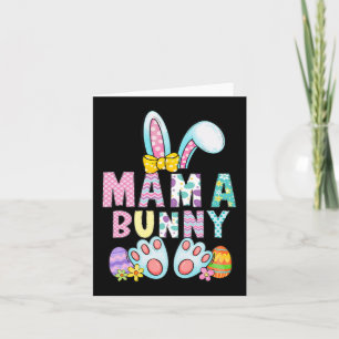 Mama Bunny Cute Easter Mum Bunny Rabbit Easter Day Card