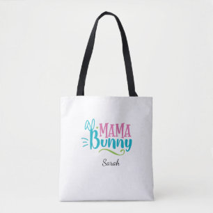 Mama Bunny Cute Easter Tote Bag