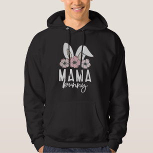 Mama Bunny  Mimi Bunny Cute Matching Mom & Daughte Hoodie