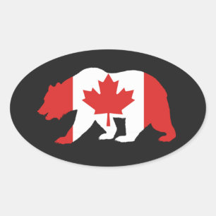 MAMA CANADA T-Shirt Classic Round Sticker
