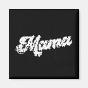 Mama Chequered Vintage Mothers Day Mum Women 1 Magnet
