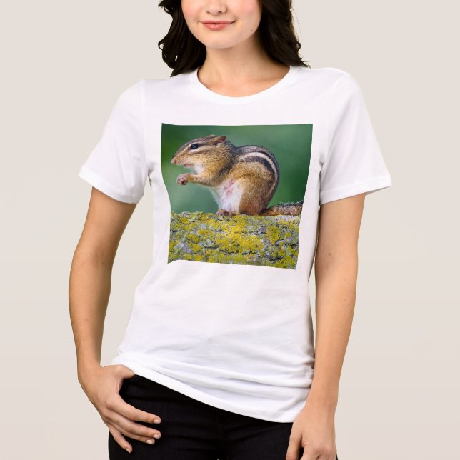 Mama Chipmunk Tri-Blend Shirt (Front)