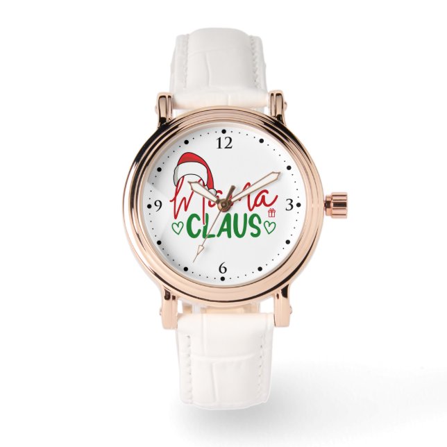 Mama Claus Christmas Design-60094 Watch (Front)