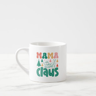 Mama Claus Christmas Design-60097 Espresso Cup
