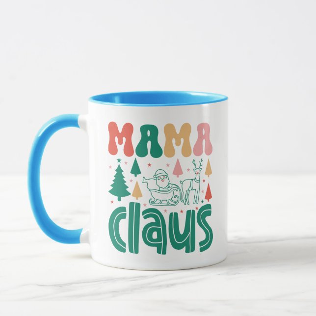 Mama Claus Christmas Design-60097 Mug (Left)