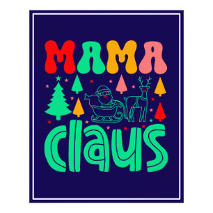 Mama Claus Christmas Design-60097 Photo Print