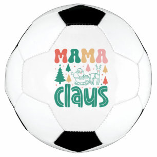 Mama Claus Christmas Design-60097 Soccer Ball