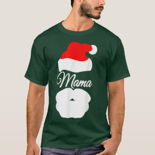 MAMA CLAUS SANTA CLAUS NIKOLAUS COSTUME MOM WOMEN T-Shirt